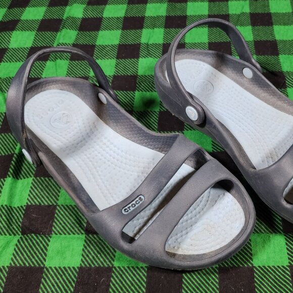 Crocs Cleo II Sandal Slide Womens Size 7 - Picture 1 of 4